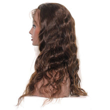 Load image into Gallery viewer, 100% Human Hair TRANSPARENT Lace Front Body Wave Wig 14"
